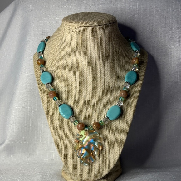 Real Diehl Jewelry Jewelry - Handcrafted “The Tropical Leaf” Necklace